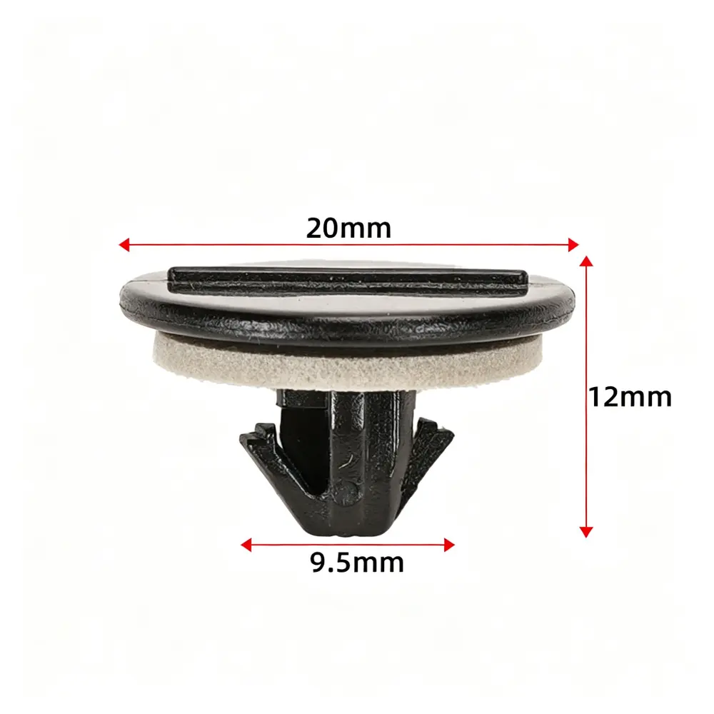 53857-47011 Fender & Wheel Arch Clip - Toyota / Lexus — product photo 1 of 4 — aftermarket auto part by MotiveCrate