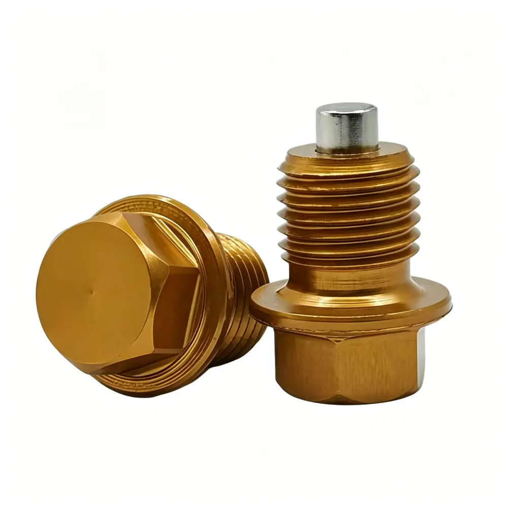 Universal Aluminum Magnetic Oil Drain Plug — product photo 3 of 5 — aftermarket auto part by MotiveCrate