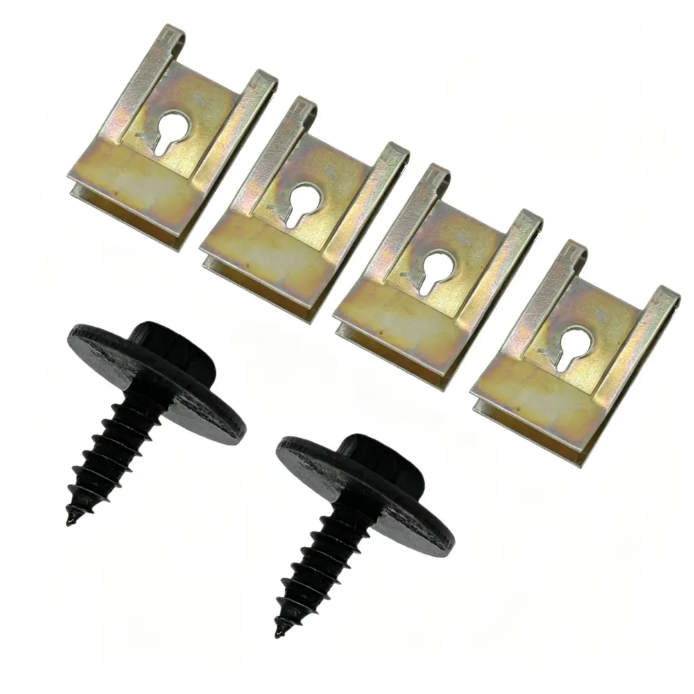 1041230645006 Screw & Spring Clip - Mercedes-Benz / BMW — product photo 4 of 4 — aftermarket auto part by MotiveCrate