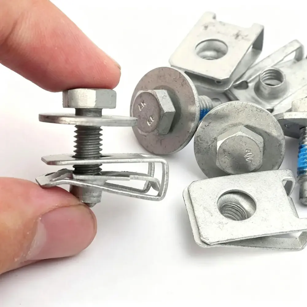 1055780664316 Screw & Spring Clip — product photo 4 of 5 — aftermarket auto part by MotiveCrate