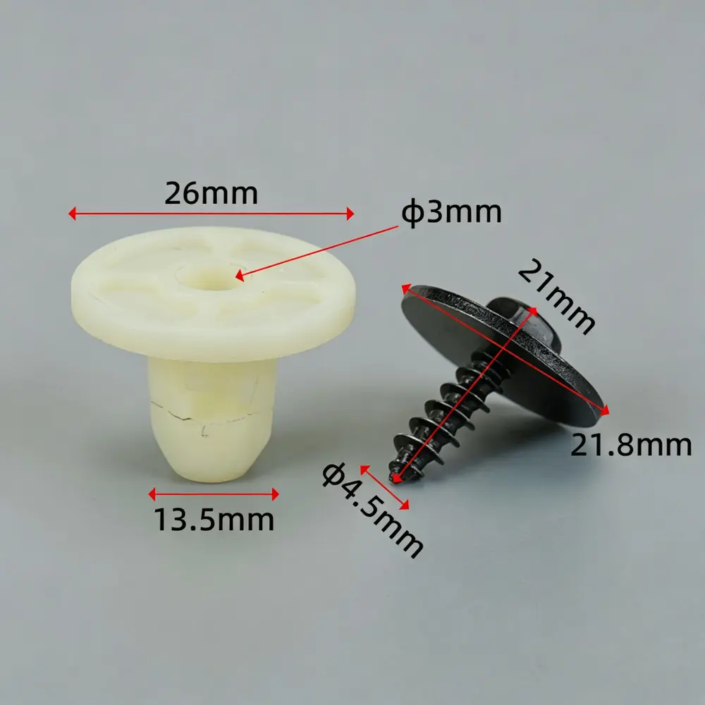 07147306224 Screw & Spring Clip - BMW — product photo 1 of 4 — aftermarket auto part by MotiveCrate