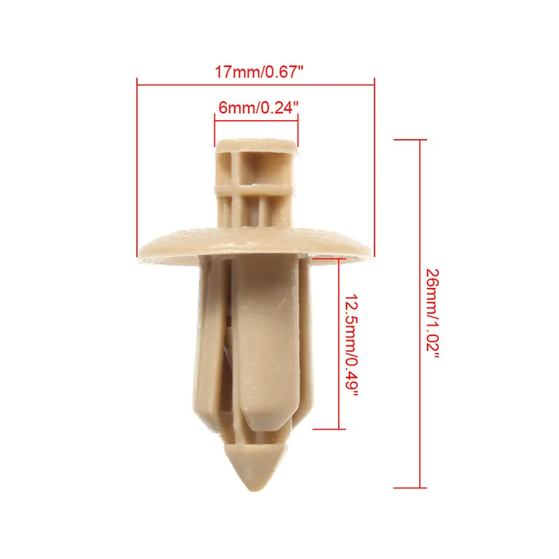 39964090 Volvo Door Trim Clip - S40/S60/S80/XC70 | 39964090 — product photo 2 of 4 — aftermarket auto part by MotiveCrate