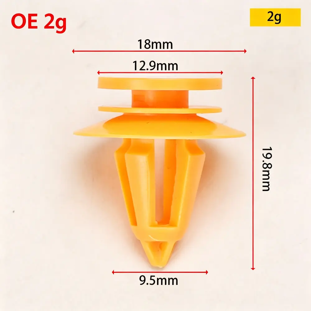 8616645 Door Panel & Trunk Lining Clip - Land Rover/Ford/BMW/Volvo | 8616645 — product photo 2 of 5 — aftermarket auto part by MotiveCrate