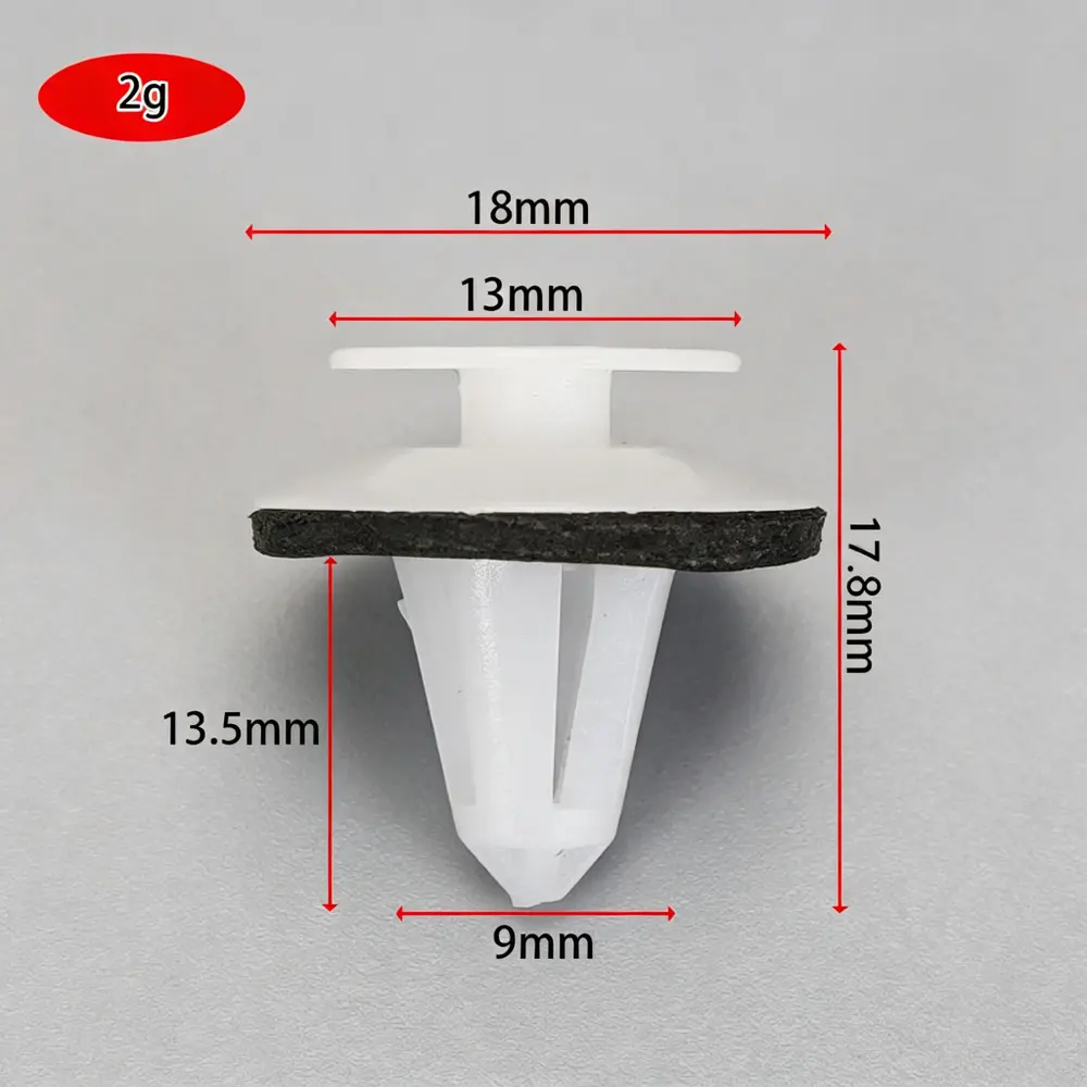 0119887678 Mercedes-Benz Door Panel Trim Clip | 0119887678 — product photo 3 of 5 — aftermarket auto part by MotiveCrate