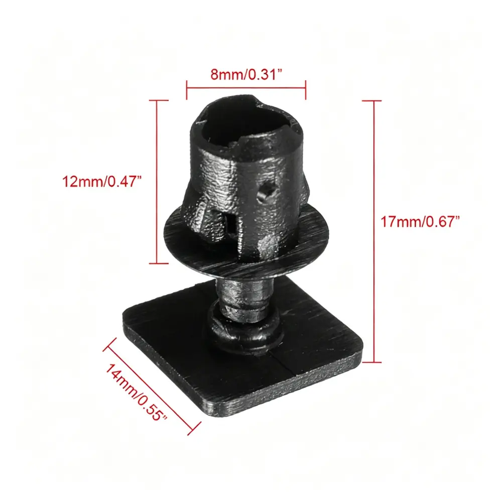 701867549 Door Panel Trim Clip - Volkswagen / Audi — product photo 4 of 4 — aftermarket auto part by MotiveCrate