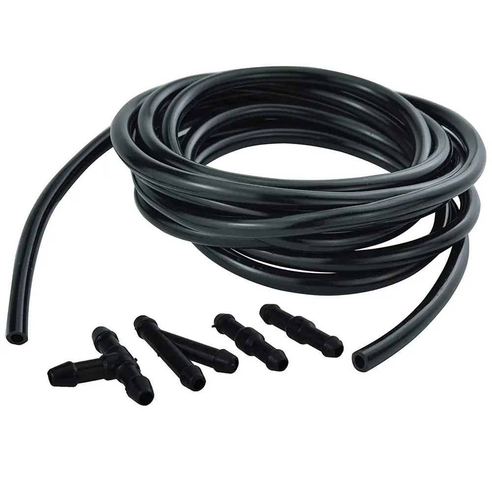 Windshield Washer Hose Kit - Universal 5 pcs 2 m Hose & T/Y Connectors — product photo 1 of 5 — aftermarket auto part by MotiveCrate