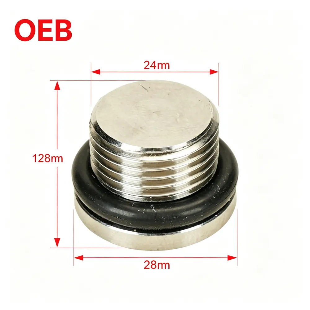 M18 x 1.5 Stainless Steel Oil Drain Plug | M18X1.5-SS — product photo 4 of 4 — aftermarket auto part by MotiveCrate