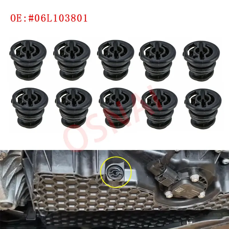 06L103801 Oil Drain Plug - Audi A3 / A4L / A5 / VW Golf — product photo 4 of 4 — aftermarket auto part by MotiveCrate