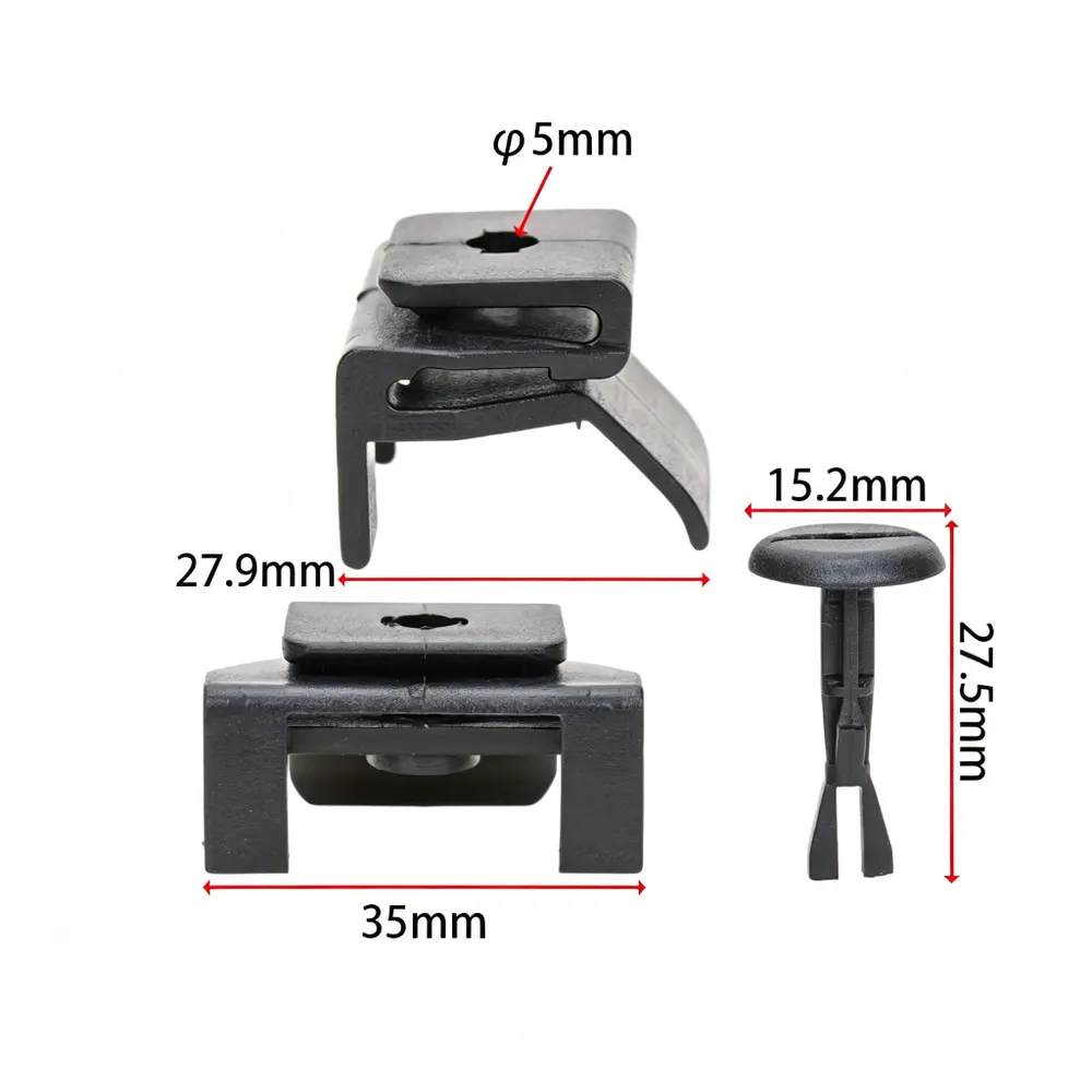 53879-58010 Bumper Clip - Toyota / Lexus — product photo 1 of 4 — aftermarket auto part by MotiveCrate