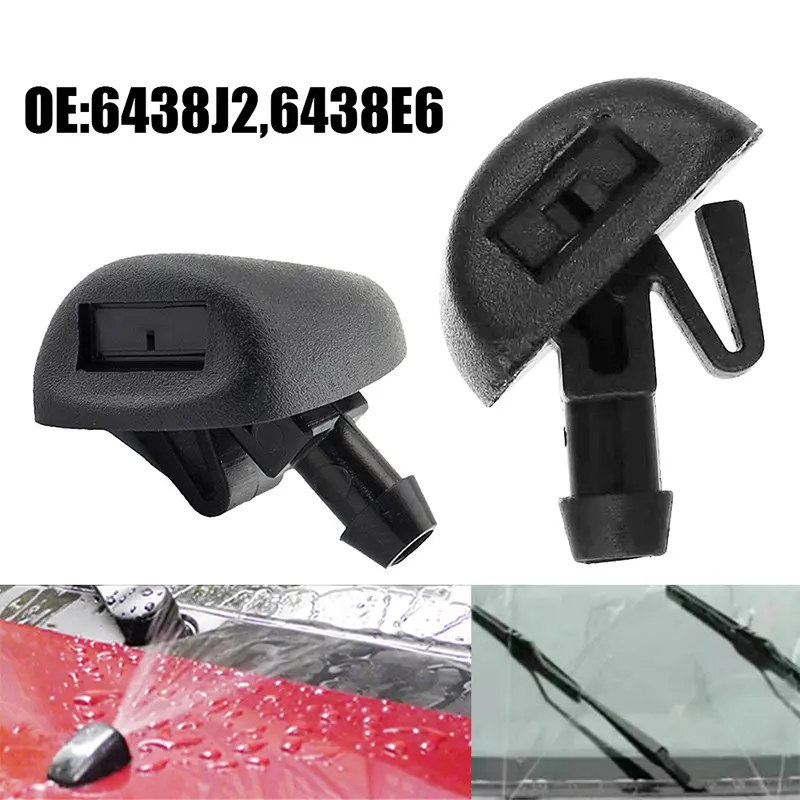 6438J2 Windshield Washer Nozzle - Peugeot / Citroen — product photo 3 of 5 — aftermarket auto part by MotiveCrate