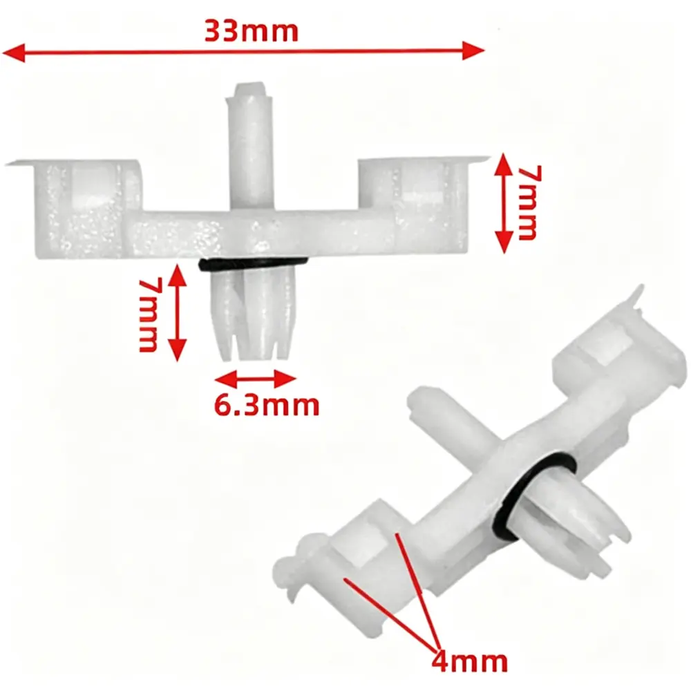 95555954700 Rocker Panel & Door Sill Clip - Volkswagen / Porsche — product photo 4 of 4 — aftermarket auto part by MotiveCrate