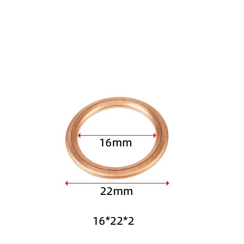 N0138157 Oil Drain Plug Gasket - Audi / Volkswagen — product photo 6 of 7 — aftermarket auto part by MotiveCrate