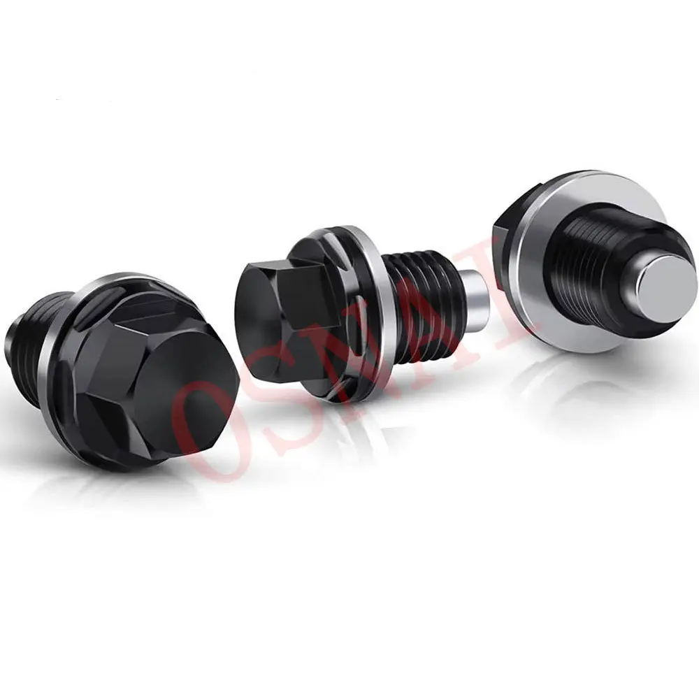 M14 x 1.5 Magnetic Oil Drain Plug - Honda / Changan / Hyundai / Kia — product photo 3 of 5 — aftermarket auto part by MotiveCrate