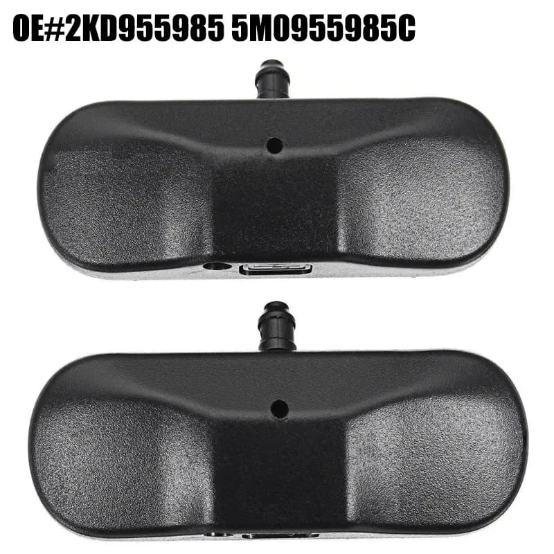 2KD955985 Windshield Washer Nozzle - VW Jetta / Golf / Passat / Tiguan / Touareg — product photo 2 of 5 — aftermarket auto part by MotiveCrate