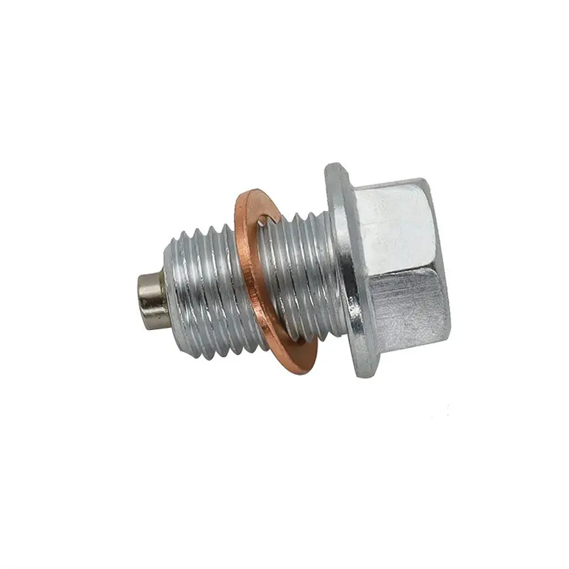 M14 x 1.5 Magnetic Oil Drain Plug - Honda/Ford/Hyundai/Mazda | M14X1.5-MAG — product photo 2 of 5 — aftermarket auto part by MotiveCrate