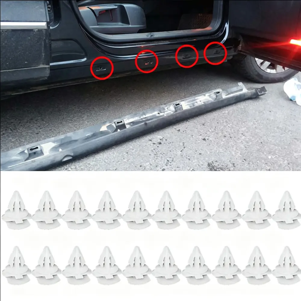 710955617643 Rocker Panel & Door Sill Clip - Volkswagen / Audi / Skoda — product photo 3 of 4 — aftermarket auto part by MotiveCrate