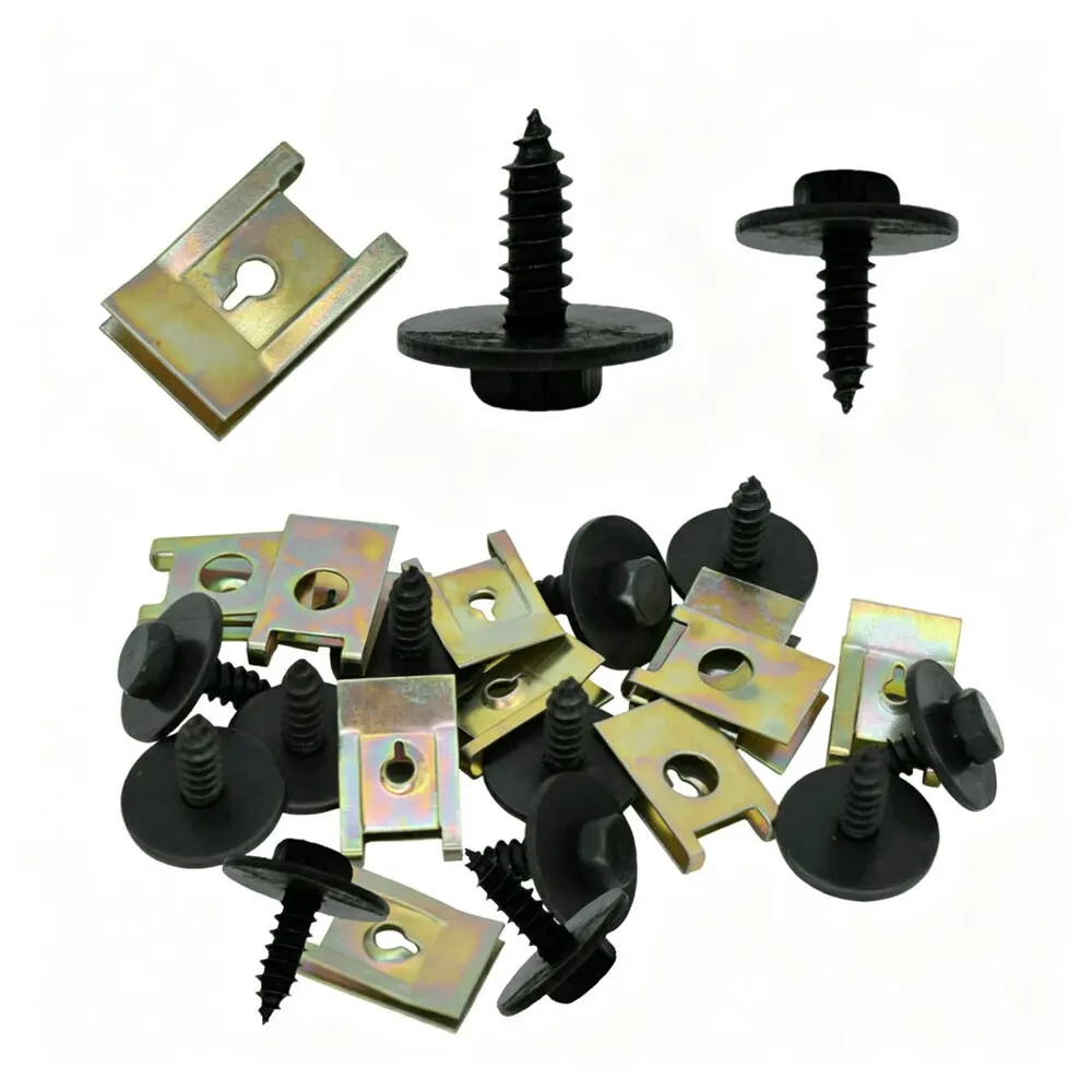 1041230645006 Screw & Spring Clip - Mercedes-Benz / BMW — product photo 3 of 4 — aftermarket auto part by MotiveCrate