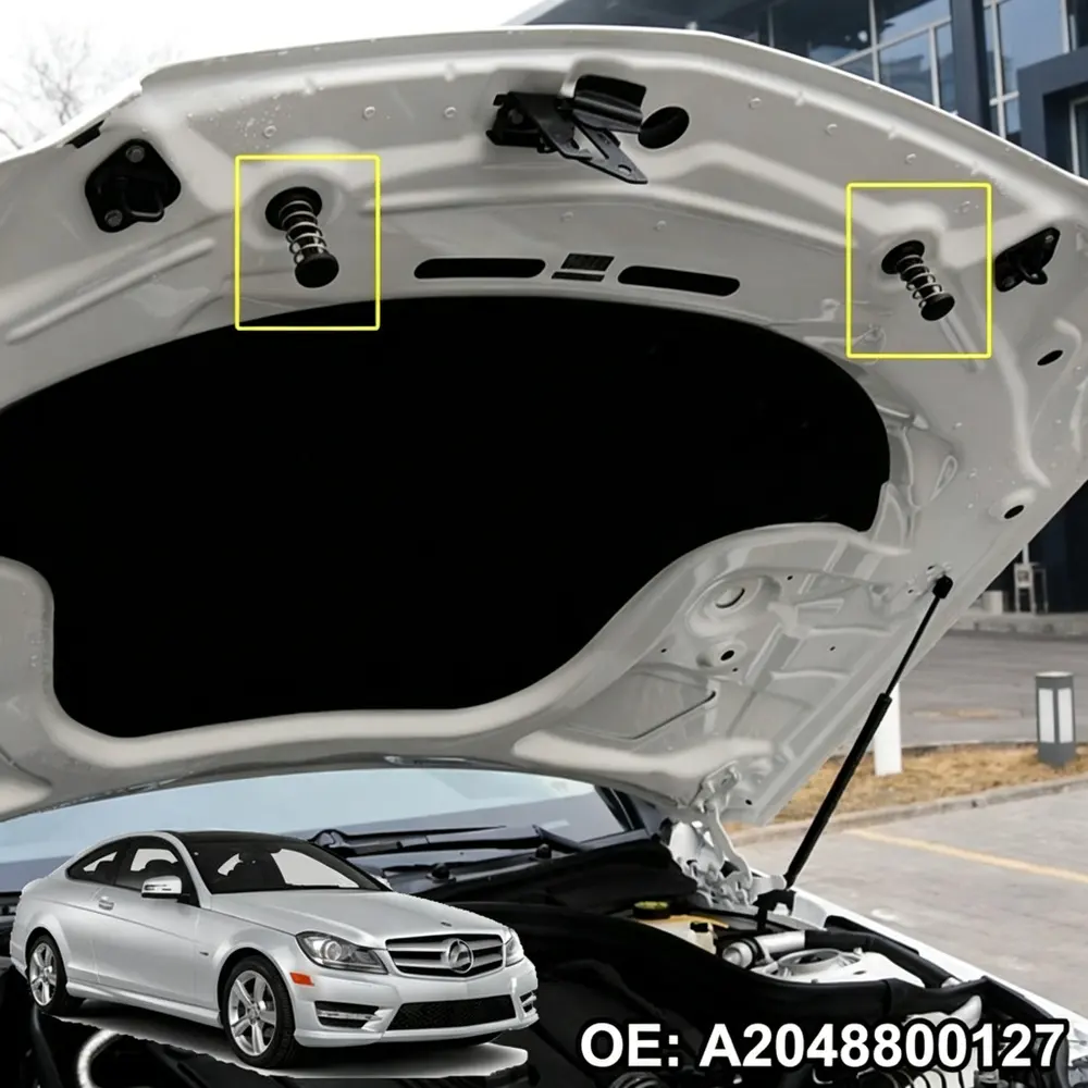 A2048800227 Hood Clip - Mercedes-Benz — product photo 3 of 4 — aftermarket auto part by MotiveCrate
