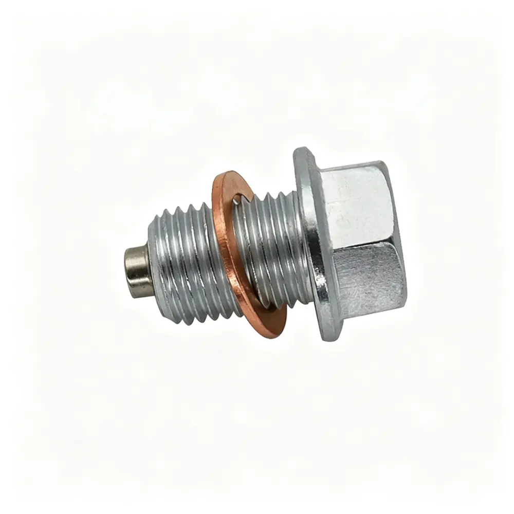 M14 x 1.5 Magnetic Oil Drain Plug - Mitsubishi / Changan / Suzuki / Acura — product photo 2 of 5 — aftermarket auto part by MotiveCrate