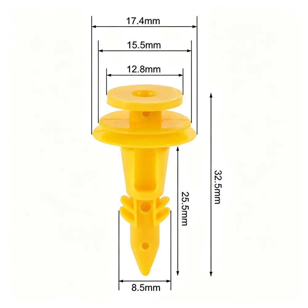 6502991 Door Panel Trim Clip - Chrysler / Dodge / Jeep — product photo 4 of 4 — aftermarket auto part by MotiveCrate