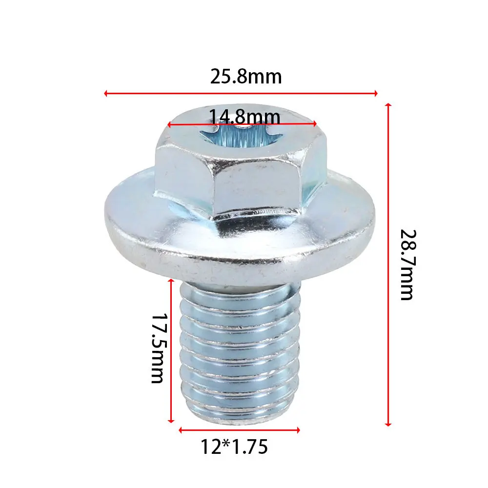 55577568/10442055 GM Oil Drain Plug with Gasket | 55577568 — product photo 2 of 4 — aftermarket auto part by MotiveCrate