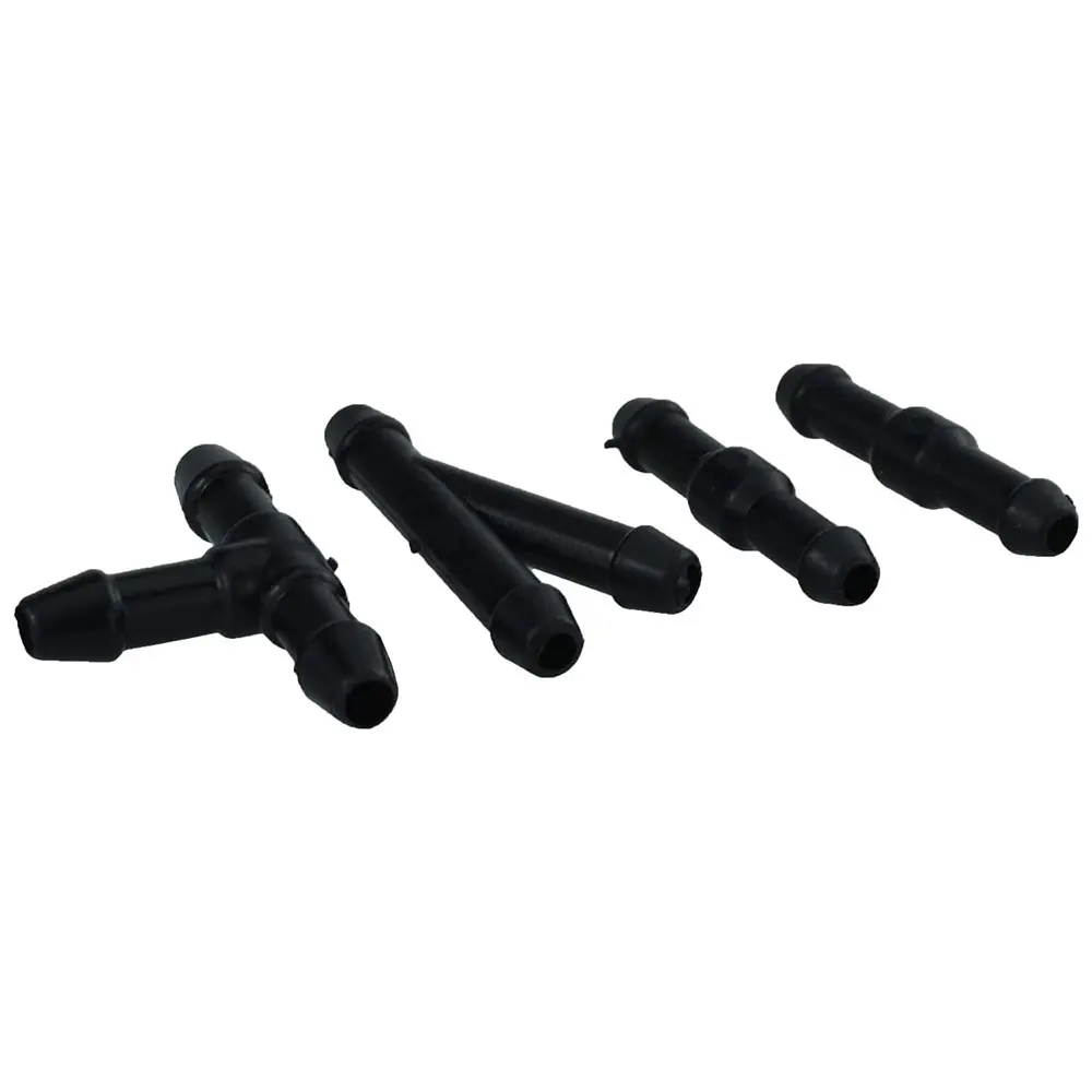 Windshield Washer Hose Kit - Universal 5 pcs 2 m Hose & T/Y Connectors — product photo 2 of 5 — aftermarket auto part by MotiveCrate