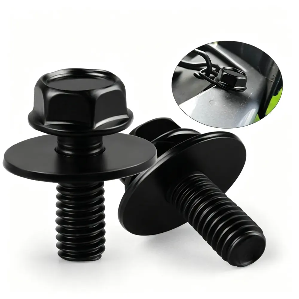 717337943216 Screw & Spring Clip — product photo 2 of 5 — aftermarket auto part by MotiveCrate