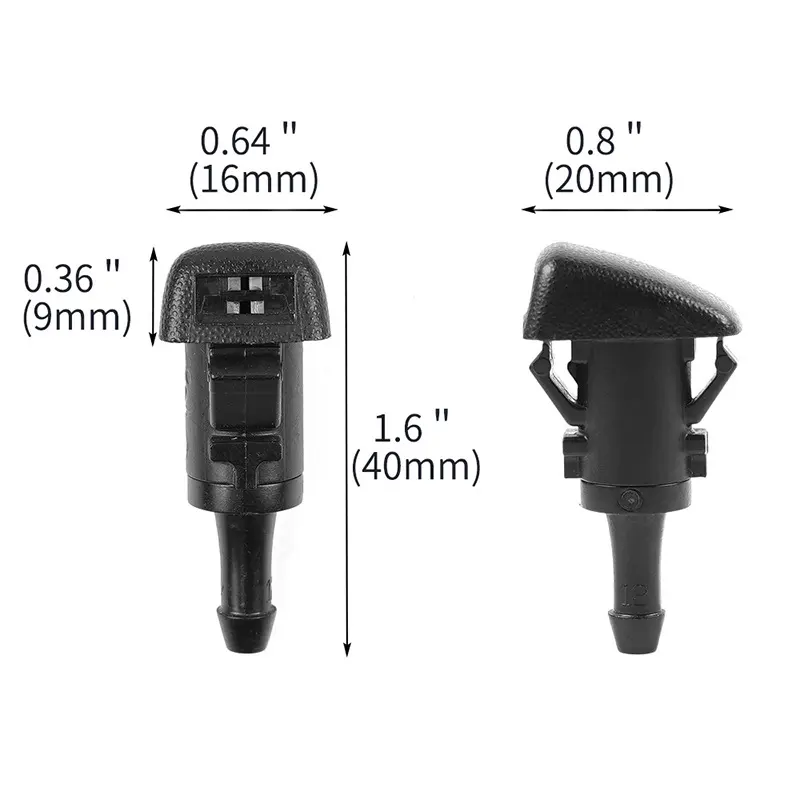 986303J000 Windshield Washer Nozzle - Kia Sportage — product photo 2 of 5 — aftermarket auto part by MotiveCrate