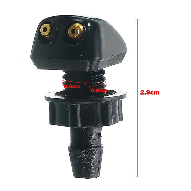 Windshield Washer Nozzle - Universal (Honda / Toyota / Mazda / Hyundai / Kia / Suzuki) — product photo 2 of 5 — aftermarket auto part by MotiveCrate
