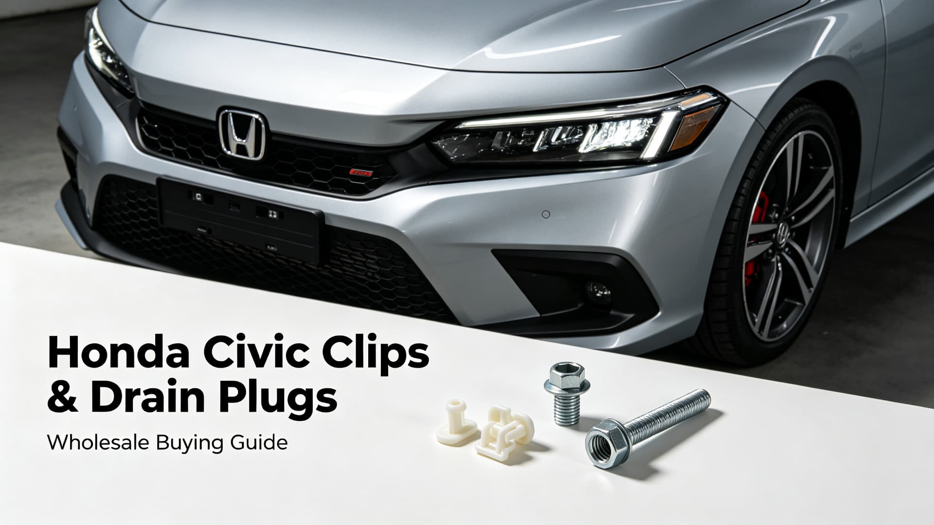 Honda Civic body clips and drain plugs wholesale guide cover – MotiveCrate
