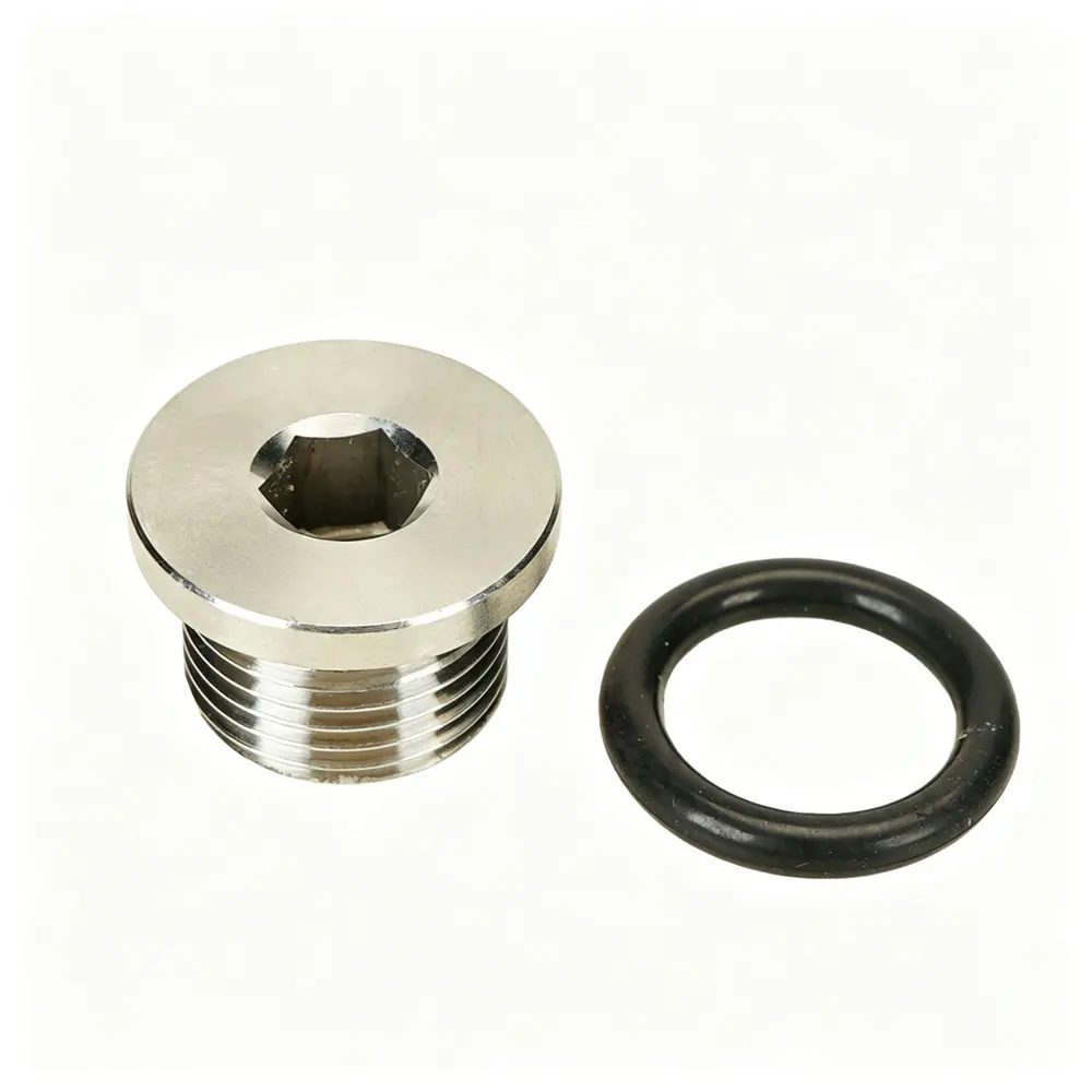 M18 x 1.5 Stainless Steel Oil Drain Plug | M18X1.5-SS — aftermarket auto part by MotiveCrate