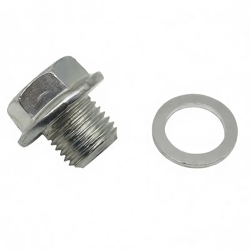 807016160 M16 x 1.5 Oil Drain Plug with Gasket | 807016160 — aftermarket auto part by MotiveCrate