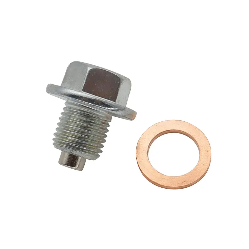 M12 x 1.25 Magnetic Oil Drain Plug - Toyota Camry/RAV4 | M12X1.25-MAG — aftermarket auto part by MotiveCrate