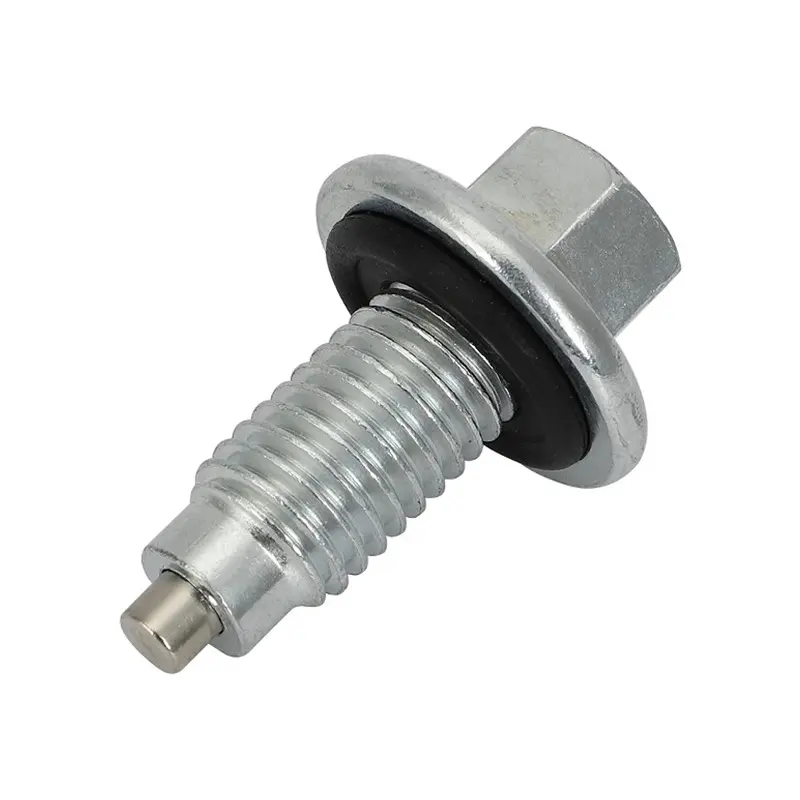 M12 x 1.75 Magnetic Oil Drain Plug - GM/Ford | M12X1.75-MAG — aftermarket auto part by MotiveCrate