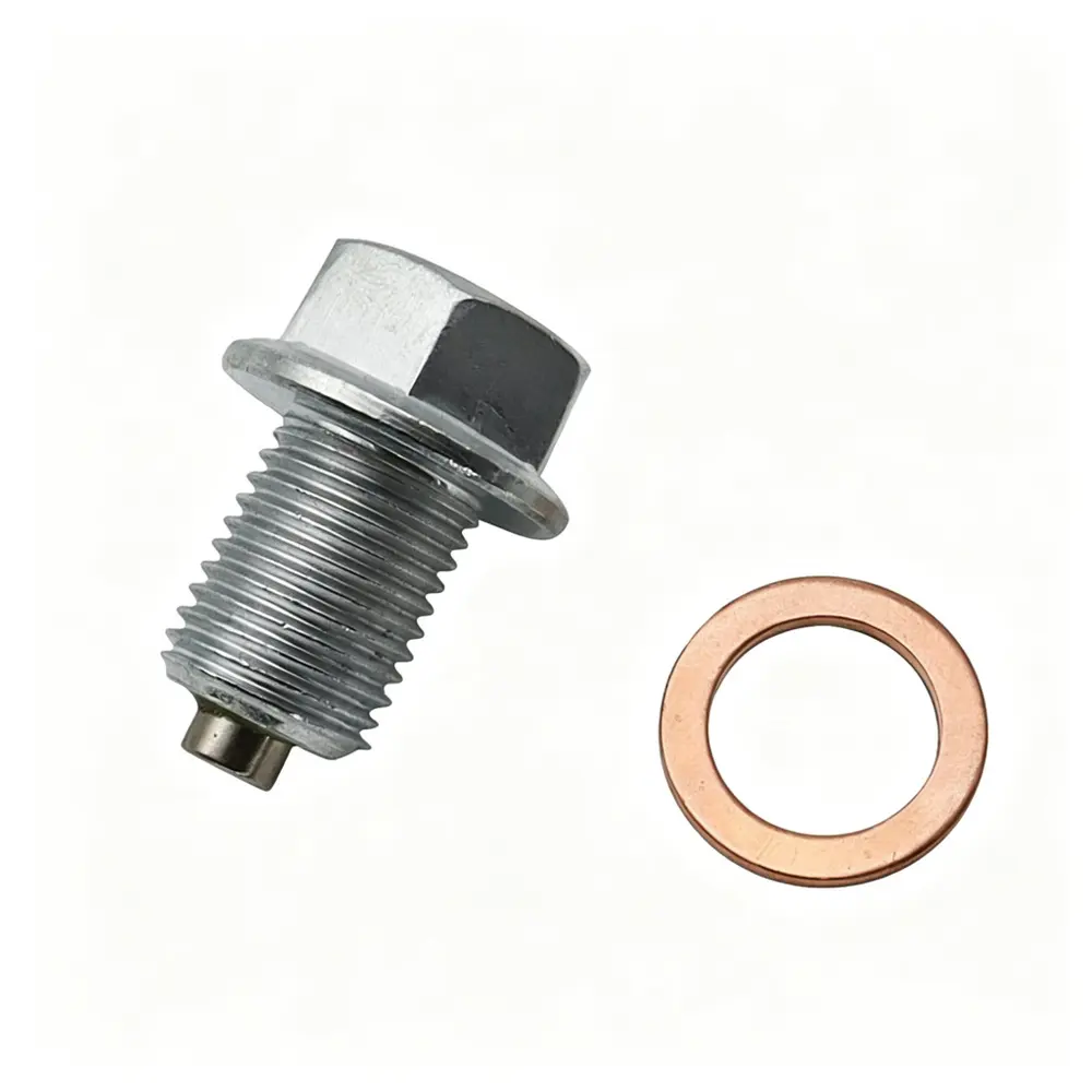 M14 x 1.5 Magnetic Oil Drain Plug - Mitsubishi / Changan / Suzuki / Acura — aftermarket auto part by MotiveCrate