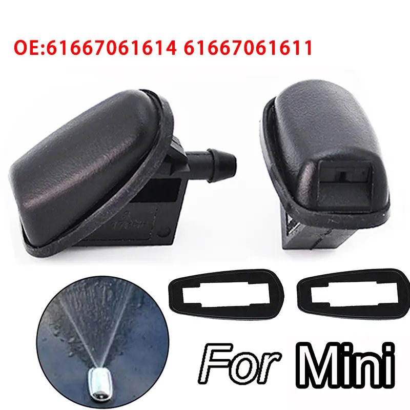 61667061614 Windshield Washer Nozzle - Mini Cooper R50 / R52 / R53 — aftermarket auto part by MotiveCrate