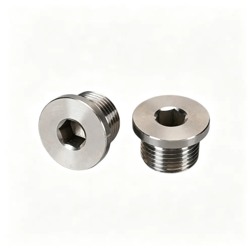 M18 x 1.5 Stainless Steel Transmission Drain Plug with Seal — aftermarket auto part by MotiveCrate